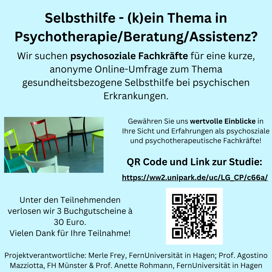 Social Media Kachel_Selbsthilfe- (k)ein Thema in Psychotherapie, Beratung, Assistenz